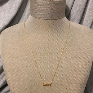 Kate Spade Mrs. necklace